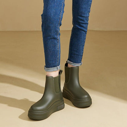 Olivia Women's Chelsea Boots | Waterproof Platform Ankle Design 4