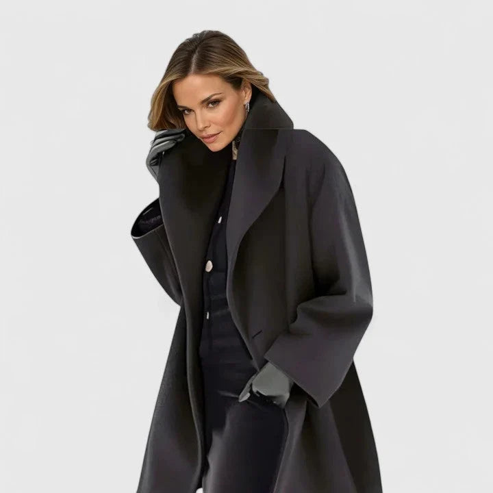 Oravienne Women’s Coat featuring windproof protection and a relaxed fit, ideal for stylish warmth in any weather. 0