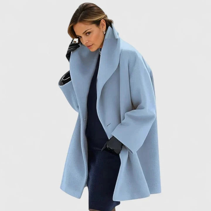 Oravienne Women’s Coat featuring windproof protection and a relaxed fit, ideal for stylish warmth in any weather. 1