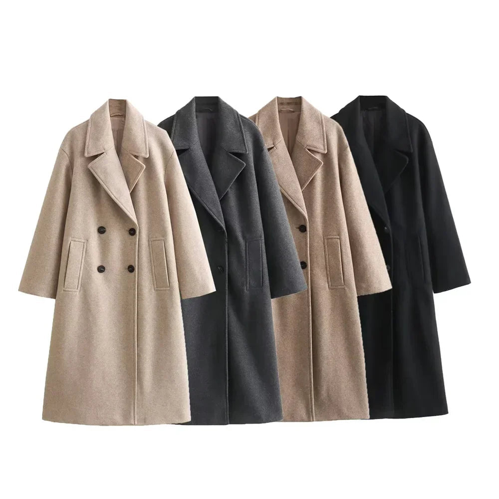 Ramona Women's Elegant Coat | Tailored Silhouette, Versatile Design 5