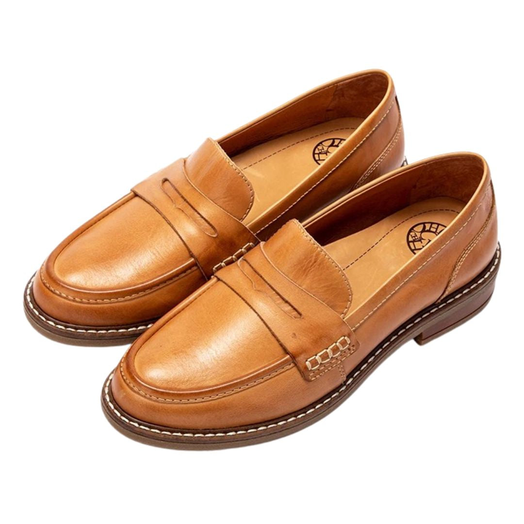 Raven Men's Penny Loafers with Cushioned Sole and Premium Leather Upper 3