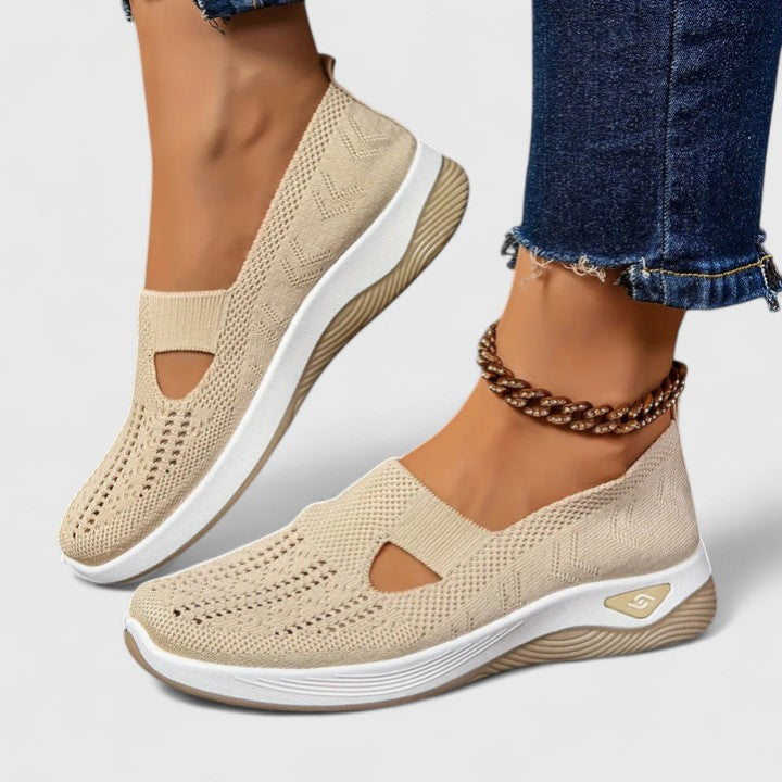 Regina Women’s Sneakers with Breathable Mesh Design and Slip-On Style 1