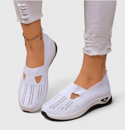 Regina Women’s Sneakers with Breathable Mesh Design and Slip-On Style 13