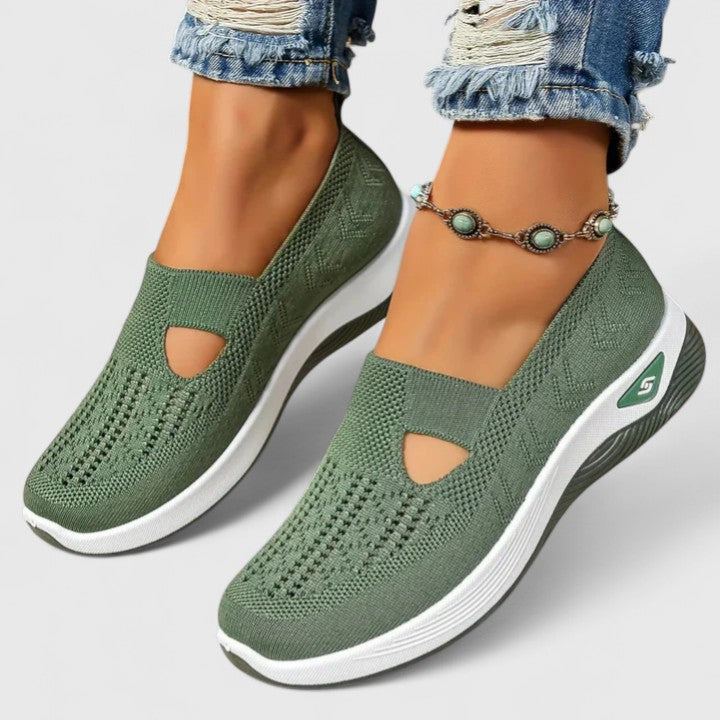 Regina Women’s Sneakers with Breathable Mesh Design and Slip-On Style 6