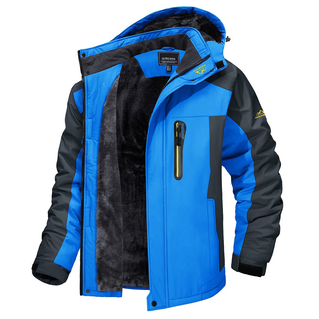 Reinhard Men’s Jacket with Full-Length Zipper and Insulated Design 2