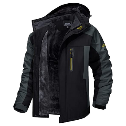 Reinhard Men’s Jacket with Full-Length Zipper and Insulated Design 3