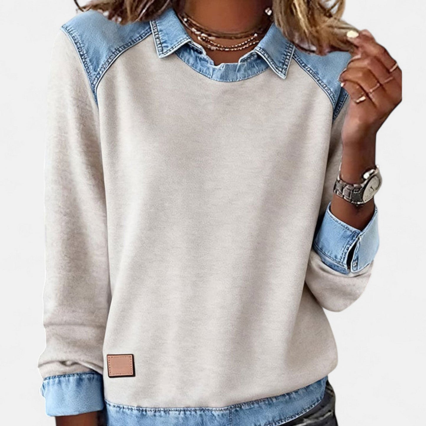 Rene Women’s Long Sleeve Sweater | Trendy Lightweight Comfortable Fit 0