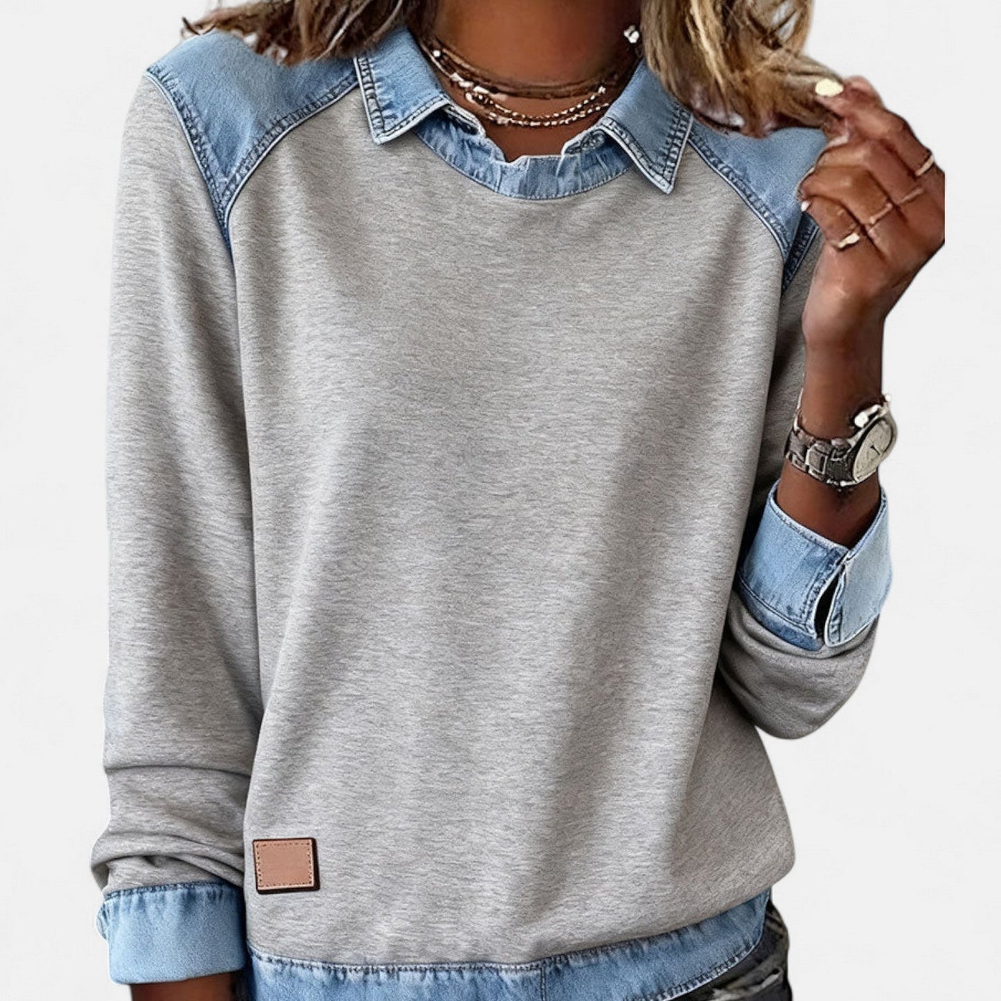 Rene Women’s Long Sleeve Sweater | Trendy Lightweight Comfortable Fit 2