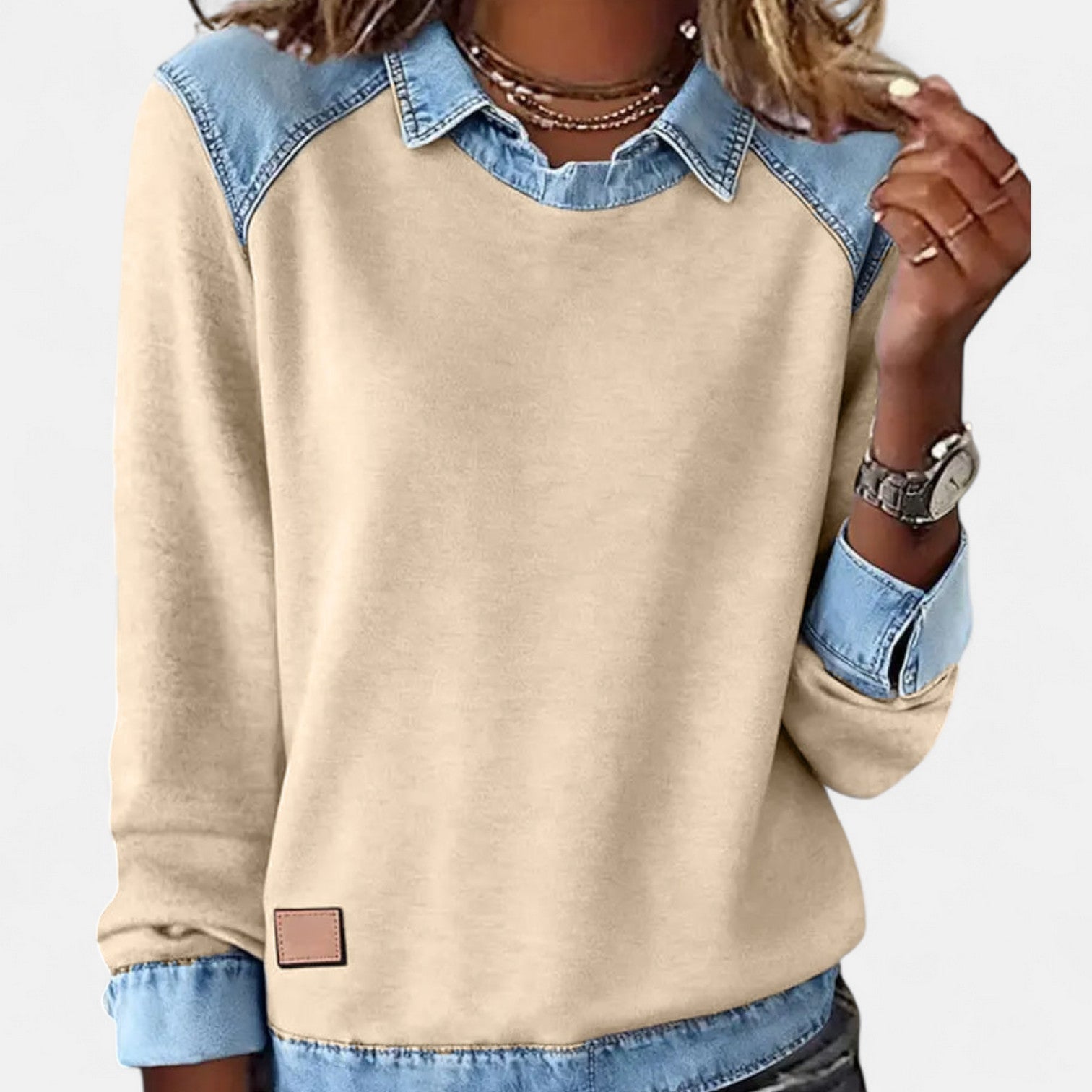 Rene Women’s Long Sleeve Sweater | Trendy Lightweight Comfortable Fit 3
