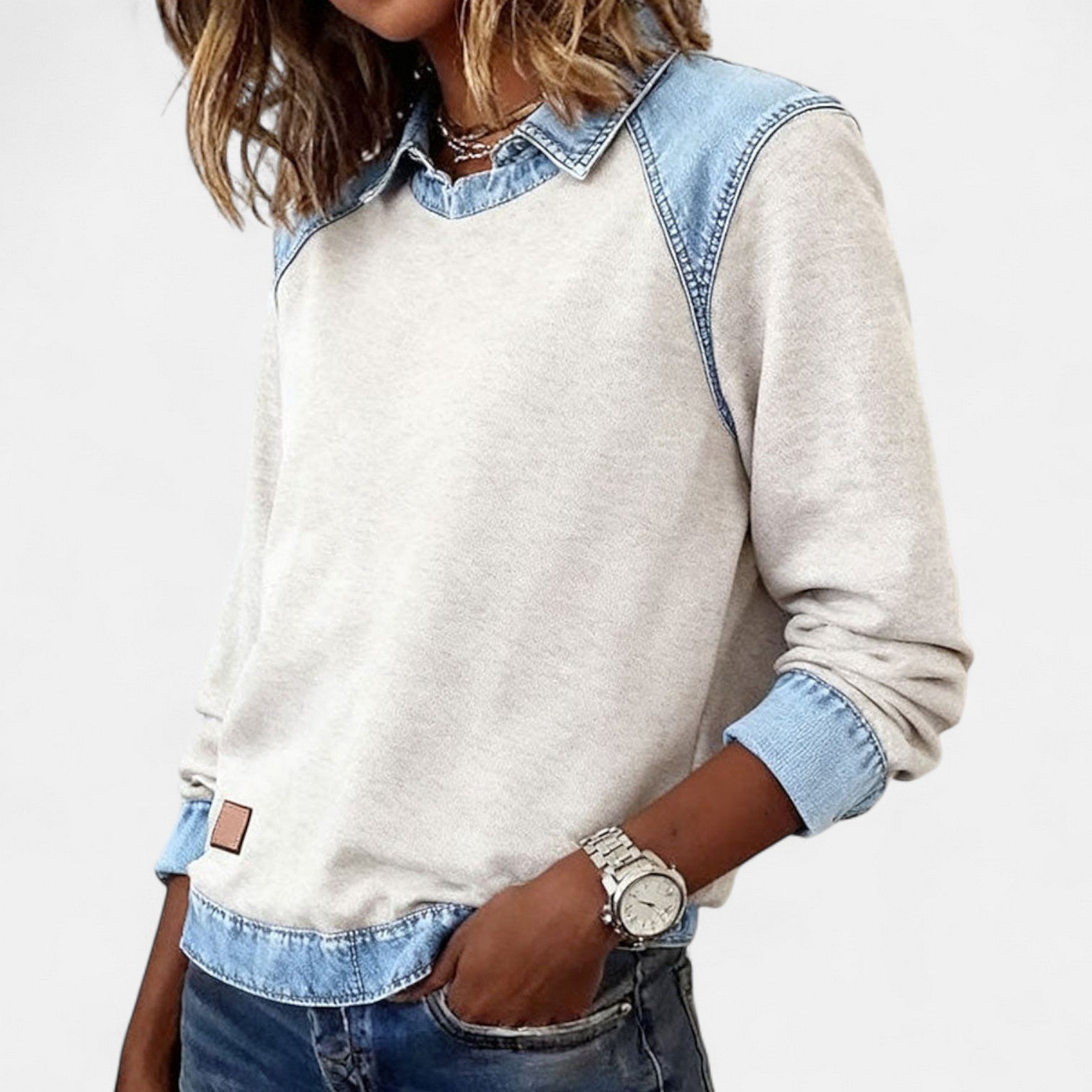 Rene Women’s Long Sleeve Sweater | Trendy Lightweight Comfortable Fit 6