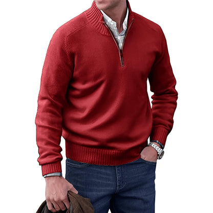 Ryder Men's Quarter-Zip Sweater | Soft Knit, Regular Fit 8