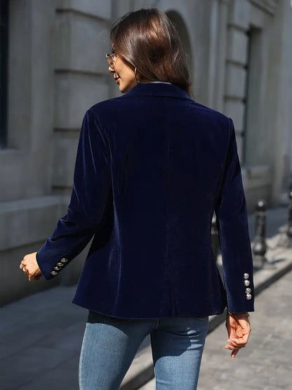 Sable Women’s Blazer with One-Button Closure and Classic Fit 6