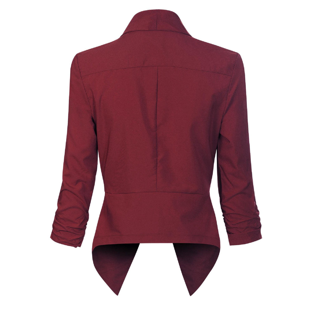 Sable Women's Blazer with Open Front Design and Long Sleeves 1