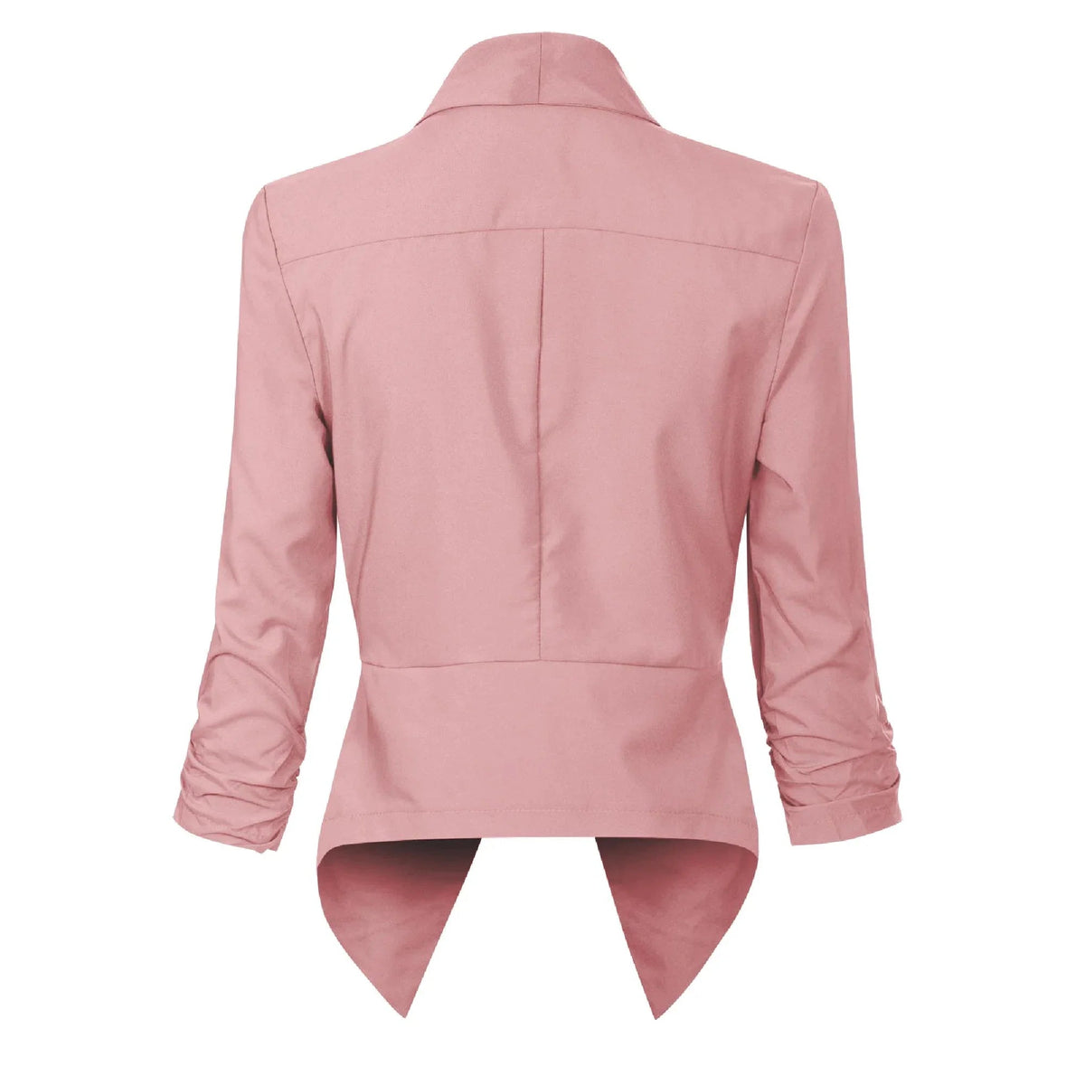 Sable Women's Blazer with Open Front Design and Long Sleeves 3