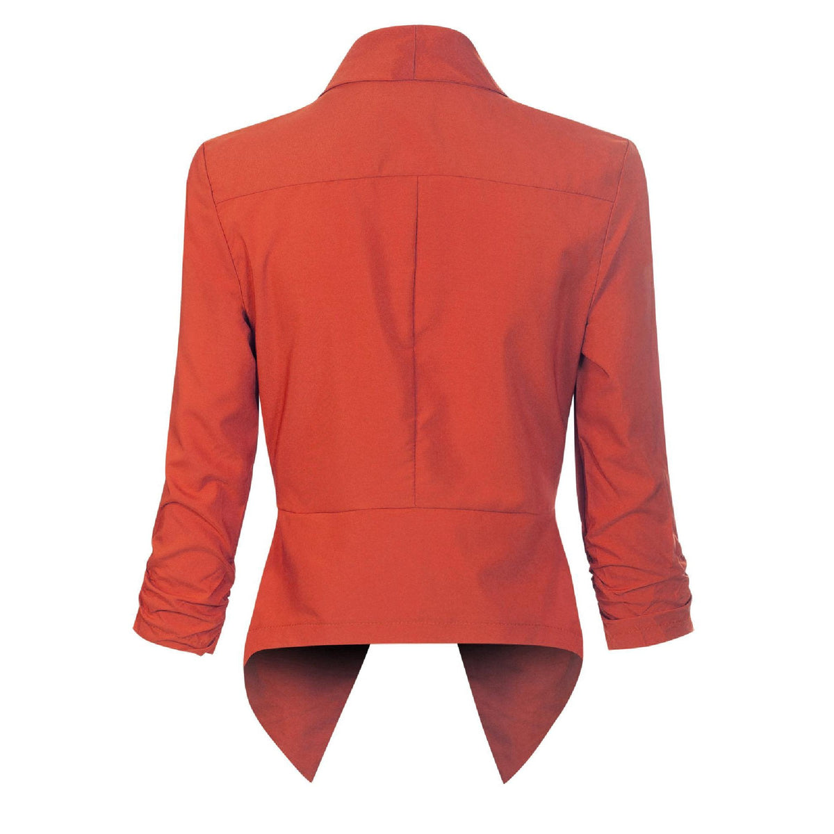 Sable Women's Blazer with Open Front Design and Long Sleeves 5