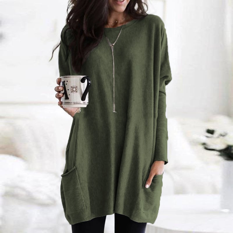 Sable Women’s Long Sweater with Flattering Fit and Modern Design 1