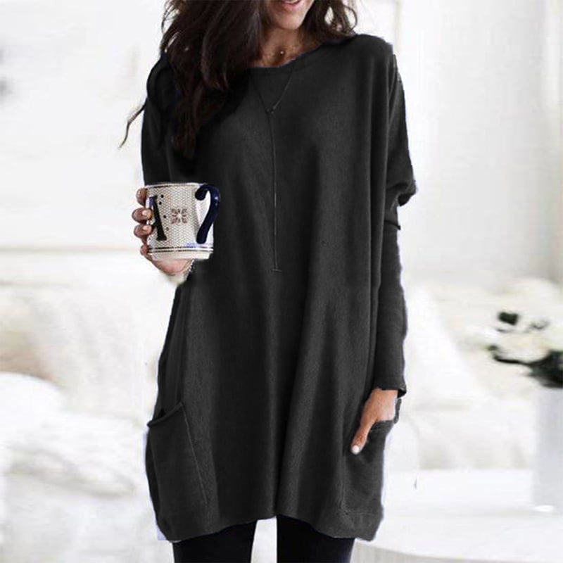 Sable Women’s Long Sweater with Flattering Fit and Modern Design 4