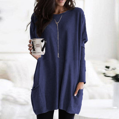 Sable Women’s Long Sweater with Flattering Fit and Modern Design 9