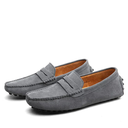 Savio Men's Suede Loafers | Italian Style, Comfortable Fit 3