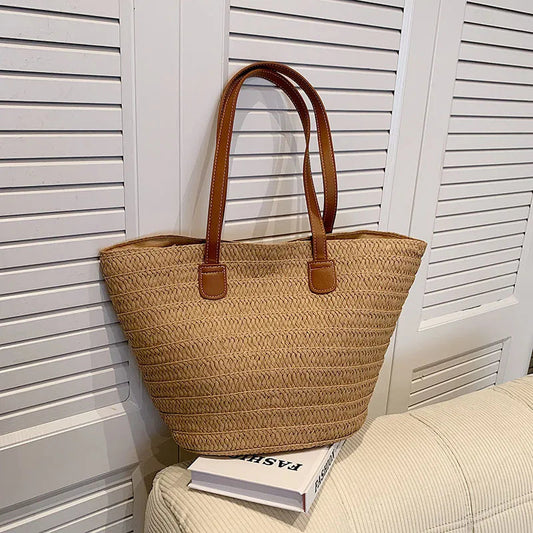 Sia Women’s Shoulder Bag with Oversized Woven Design and Spacious Interior 0