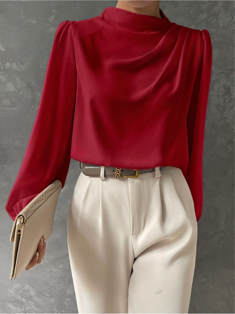 Sierra Women’s Blouse with Long Sleeves and Loose Fit for Summer Casual Wear 2