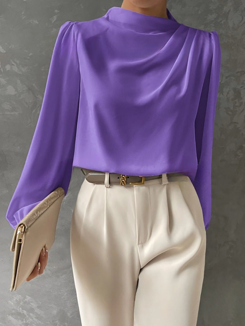 Sierra Women’s Blouse with Long Sleeves and Loose Fit for Summer Casual Wear 5