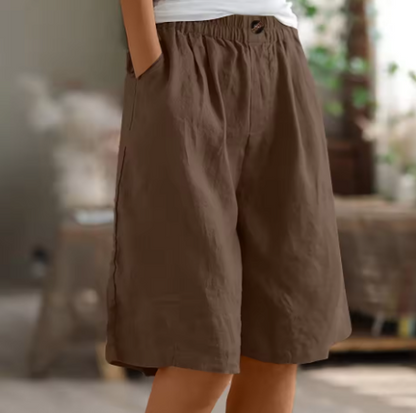 Soleil Women’s Casual Shorts with Lightweight Breathable Fabric and Relaxed Fit 12