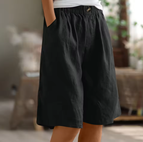 Soleil Women’s Casual Shorts with Lightweight Breathable Fabric and Relaxed Fit 9
