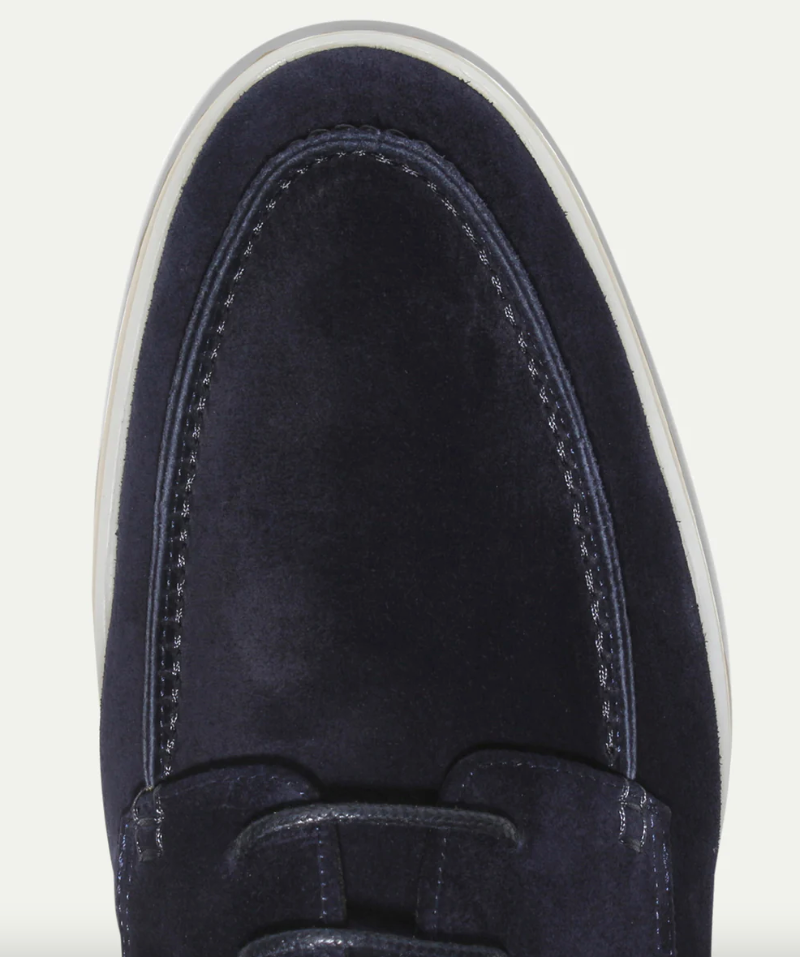 Soren Men's Suede Loafers | Textured Lace-Up Design, Casual Elegance 3