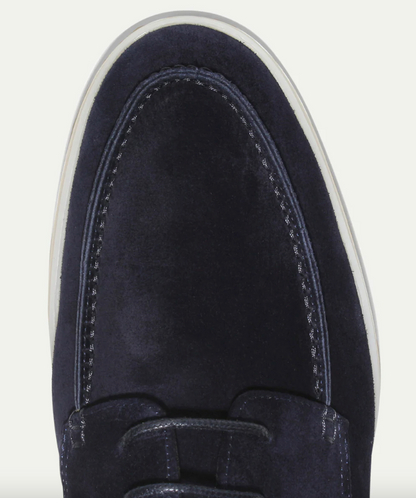 Soren Men's Suede Loafers | Textured Lace-Up Design, Casual Elegance 3