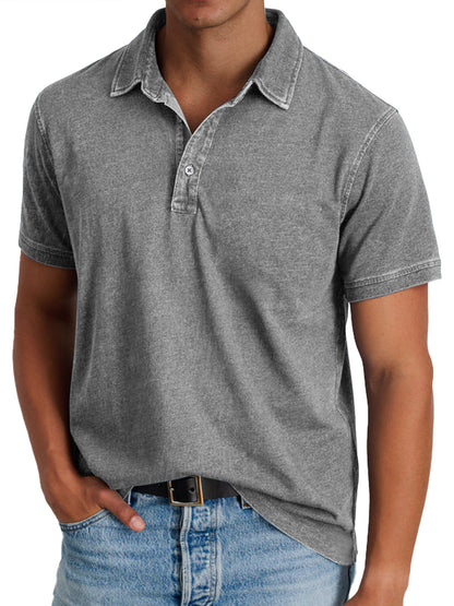 Spencer Men’s Polo Shirt with Crisp Collar and Tailored Silhouette 2