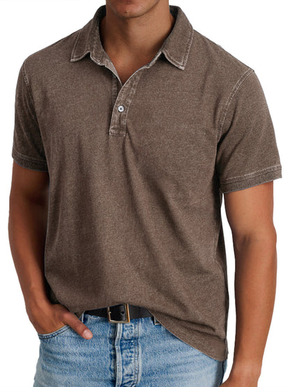 Spencer Men’s Polo Shirt with Crisp Collar and Tailored Silhouette 7