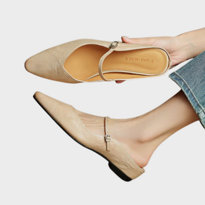 Tanya Women’s Slippers with Slip-On Design and Open Heel 0