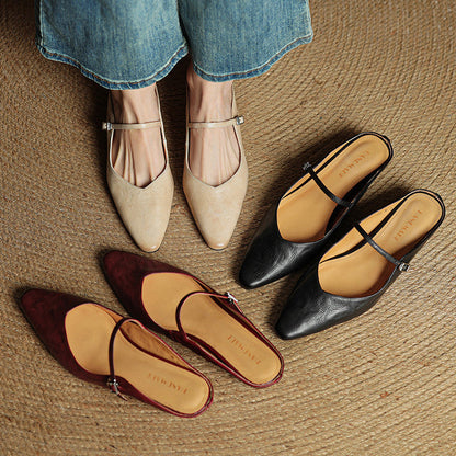 Tanya Women’s Slippers with Slip-On Design and Open Heel 6