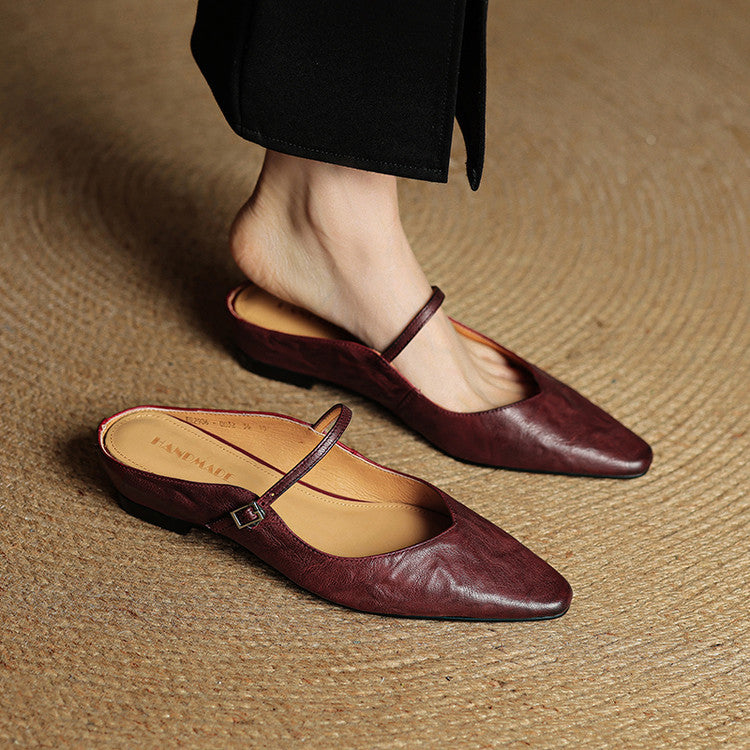 Tanya Women’s Slippers with Slip-On Design and Open Heel 7