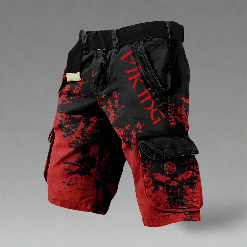 Tyler Men’s Shorts with Structured Silhouette and Bold Pattern 5