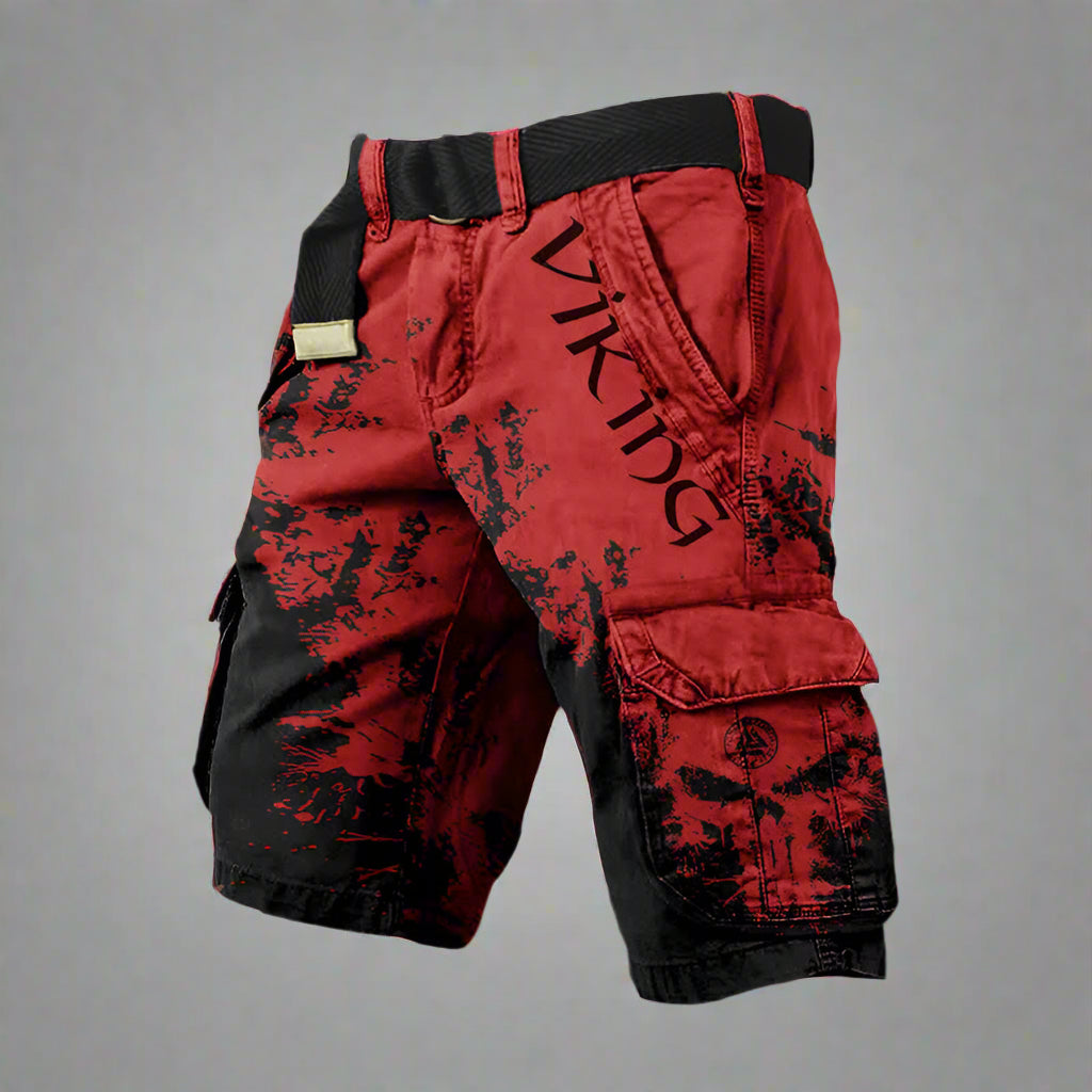 Tyler Men’s Shorts with Structured Silhouette and Bold Pattern 6