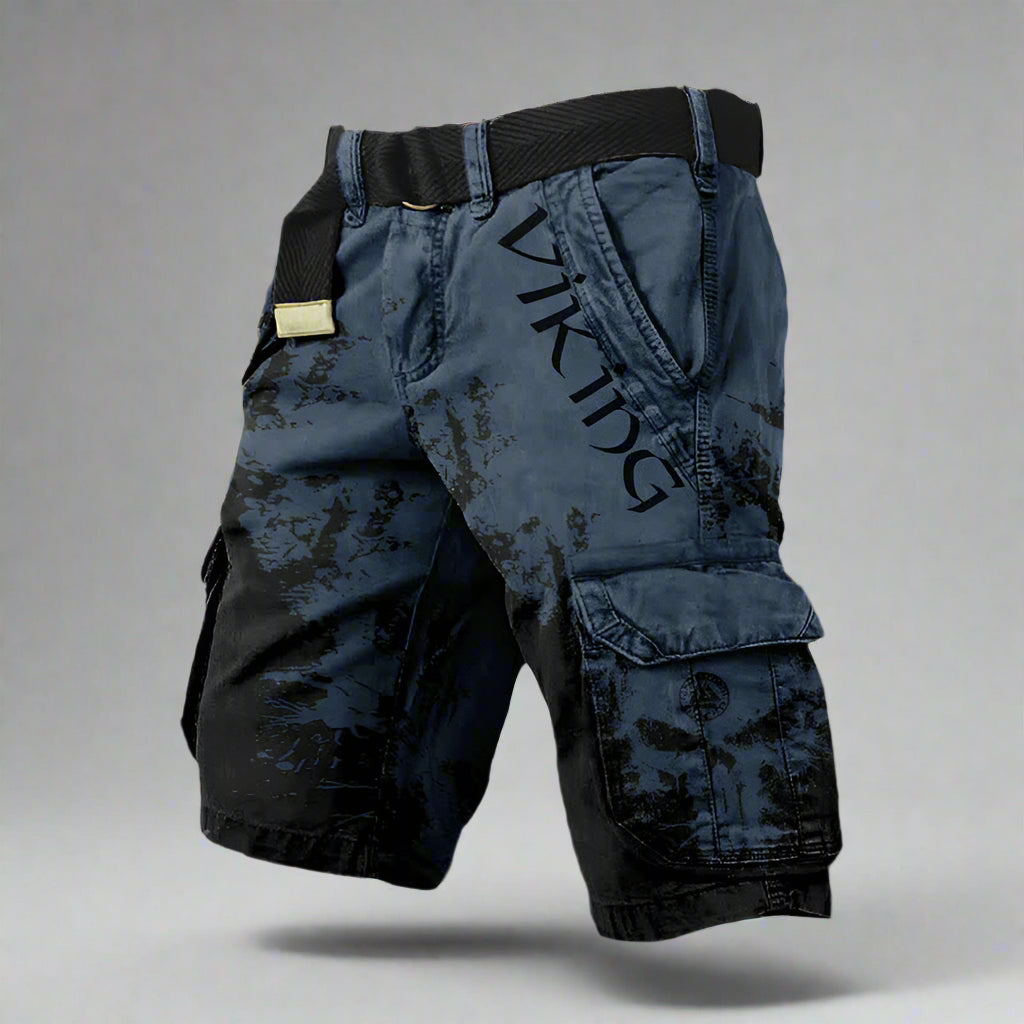 Tyler Men’s Shorts with Structured Silhouette and Bold Pattern 8