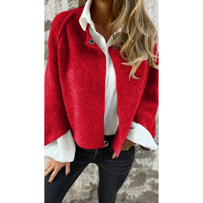 Vera Women's Wool Coat | Elegant Design, Classic Silhouette, Winter Essential 2