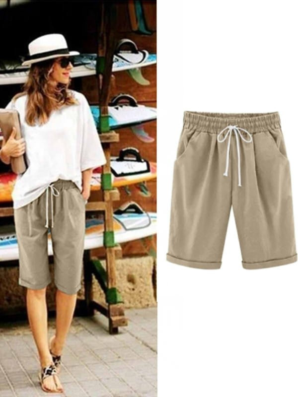 Willa Women’s Shorts with Loose Fit and Side Pockets 9