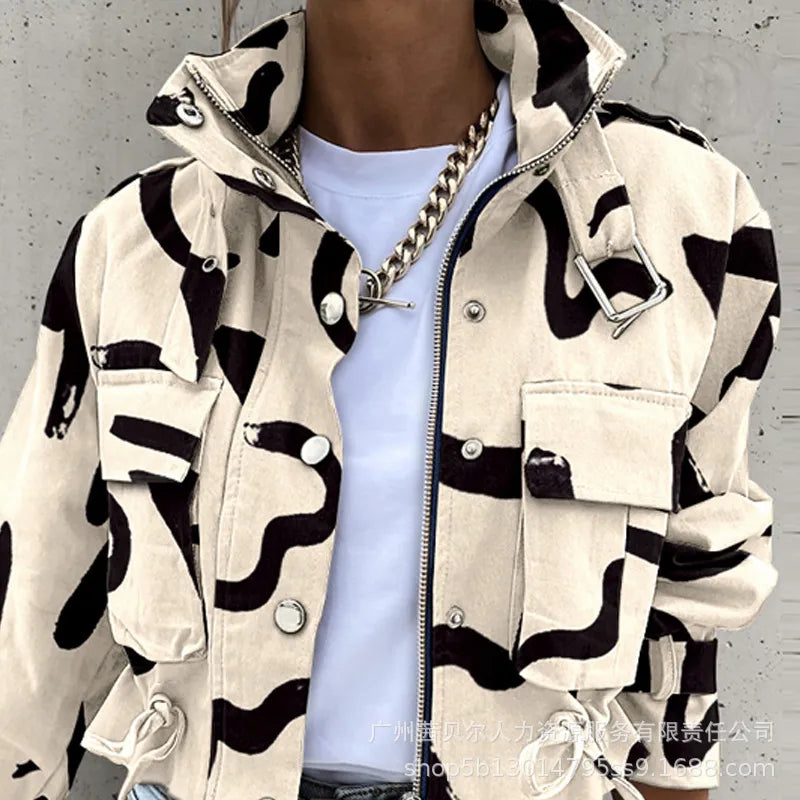 Wren Women's Cropped Bomber Jacket | Lightweight Urban Streetwear 2